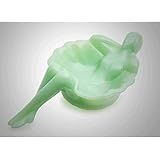 バレリーナミント/ソープディッシュ – Art Deco – 元WestmorelandガラスMould – Mosser – USA 0046JAD