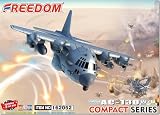 フリーダム・モデルキット コンパクトシリーズ アメリカ AC-130W/U ガンシップ 2 in 1 プラモデル FRE162052