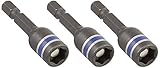 Irwin Tools 1837537 Impact Performance Series Nut Setter (3 Pack), 5/16 by Irwin Tools