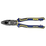 IRWIN Tools VISE-GRIP High-Leverage Pliers, Lineman's, 8-inch (1902414) [並行輸入品]