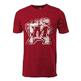 NCAA Maryland Terrapinsヴィンテージシアー半袖Tシャツ 3L レッド