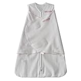 HALO SleepSack 100% Cotton Swaddle, Pink Pin Dot, Newborn by Halo