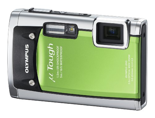 OLYMPUS Waterproof Digital Camera 14 MP μ TOUGH-6020 GRN | eBay