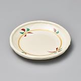 山下工芸 (Yamasita craft) 赤絵京小花3.5丸皿 245-35-756