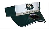 Ohio Bobcatsマジックテープ調節可能バイザーNCAA AUTHENTICフリーサイズ帽子キャップ – OSFA