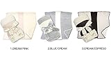 Barefoot Dreams Striped Receiving Blanket 517 (CREAM/PINK) [並行輸入品]