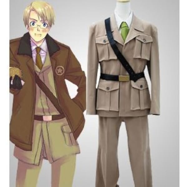 Amazon.co.jp: Axis Powers ヘタリア アメリカコスプレ衣装フル