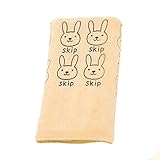 AMAA ベビータオル 柔らかい 肌触り 子供用 (25*50cm, イエロー)