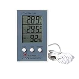 BonyTek Temperature Hygrometer Digital LCD Display Electronic Humidity Sensor Thermometer Monitor Me