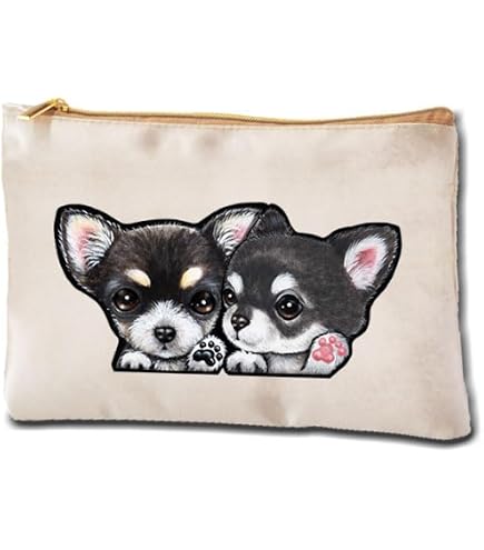 Amazon | 犬 ポーチ / チワワ32と42/雑貨/グッズ/オリジナル | petchan