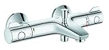 グローエ(GROHE)  GROHTHERM 800グローサーモ800 サーモスタットバス・シャワー混合栓 3456700J + 水栓クロス(グローエジャパン公式・ 日本規格適合品)