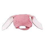 PINKING　ニット帽　赤ちゃん　帽子　うさぎ　防寒　子供　ベビー　かわいい　女の子　男の子