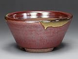いよじ園 【盆栽鉢】 小石原焼/切立丸鉢 【辰砂釉】【左右10cm】【ミニ鉢～小鉢】