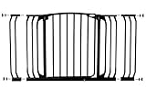 Dreambaby Value Pack Hallway Safety Gate Black with 9cm and 18cm Extensions by Dreambaby