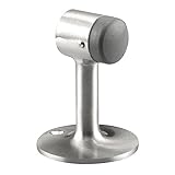 Prime-Line Products J 4847 1-Hole Door Stop, Floor Mount, Satin Nickel by Prime-Line Products