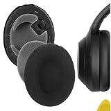 Geekria イヤーパッド Comfort 互換性 パッド ソニー Sony WH-1000XM4 ヘッドホンに対応 パッド イヤー/イヤーカップ (ベロア/ブラック)