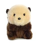 Aurora World Rolly Pet Smiles Sea Otter Plush 5 [並行輸入品]
