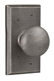 Weslock 07340 fpfpsl23 Wexford Squareエントリロックwith Adjustable Backset and Full Lip Strikeアンティークニッケル仕上げ