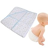 Refaxi フード付き寝袋毛布コットンおむつラップ0-12 ヶ月赤ちゃん新生児