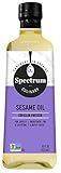 Spectrum Naturals, Organic Sesame Oil, Unrefined, 16 fl oz (473 ml)