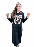 Ramyu’（ラミュー'）授乳服 マタニティ 授乳口 ファスナー開閉式 ロングトレーナー ルームウェア 部屋着 ゆったり スウェット 体型カバー 普段着 部屋着 お洒落 オールシーズン カジュアル プ