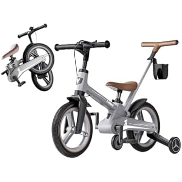 幼児用自転車、補助輪、コーチハンドル、折畳みペダル、ジュニアシート付 楽天市場】16インチ幼児車 折りたたみ補助輪付き 取り付けたまま