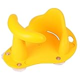 バススツール/椅子/幼児用バスシート/快適な安全/ 6ヶ月以上/ピンク/ブルー/グリーン/イエロー (色 : イエロー いえろ゜)