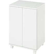 ホワイト靴箱 Amazon｜ぼん家具 シューズボックス 下駄箱 幅46.1cm×奥行34.1cm