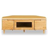 天然木の美をそのままに オイル仕上げ テレビ台 エスキーナ 幅100.5 完成品 (ロータイプ)【開梱設置サービス】
