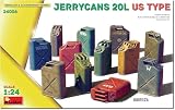ミニアート 1/24 ジェリカン 20L 米国タイプ プラモデル MA24006 (情景)