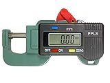 PPLS デジタル厚さ計 0-14.5mm 測定面(小)
