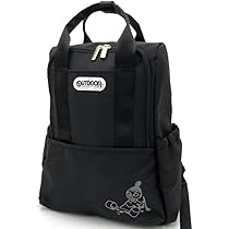 Amazon | [ムーミン] OUTDOOR PRODUCTS ミイ柄リュック MON642BK