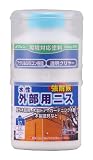 和信ペイント 水性外部用ニス 高耐久・日焼け防止剤使用・超微臭で安全 0.7L