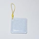 交通安全用リフレクター（反射シートタグラメ入り）四角型50mm×50mm 白