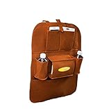 TangQI カーポケット シートバック 車内小物整理 取付簡単 車用バックシートポケット 車内収納ケース　 高容量 チャイルドシート 携帯電話収納可 カーアクセサリー 　愛車のシートの傷、汚れ防止 