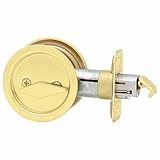 Kwikset #335 3 CP PB Round Priv PockDR Lock [並行輸入品]