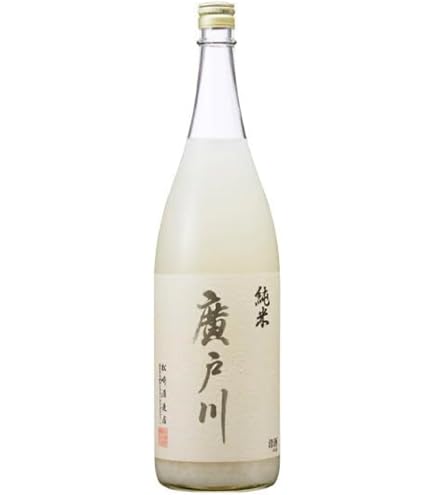 Amazon.co.jp: 廣戸川 純米にごり生酒 1800ml【要冷蔵】 : 食品・飲料