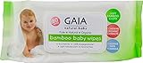 【GAIA】Natural Baby Bamboo Wipes ガイア ナチュラルベビー バンブーワイプ 80枚入り 6個セット