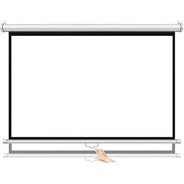 軽量 折りたたみプロジェクタースクリーン Amazon | スクリーン 100インチ 16:9 プロジェクタースクリーン