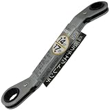 アイガーツール(EIGER TOOL) 板ラチェットレンチ オフセット型 14×17 O-10