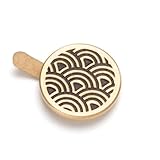 山と雲海のカメラ用ホットシュー保護カバーシャッターボタンSony A7C A7CR A7CII A7R A7M2 A7M3 A6700 A6600 A6500 A6400 A6300 に対応 (銅合金-シャッター装飾ボタン)