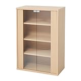 【6BOXシリーズ】ガラス扉（ナチュラル）fr-046