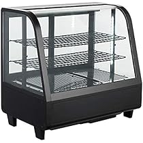 Amazon | Hijiru 卓上冷蔵ショーケース100L/ブラック【HJR