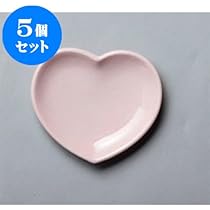 ハート型ピンク皿2枚セット ピンクのハート形のお皿2枚セット | ピンク色の雑貨カタログ