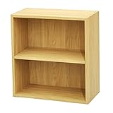 本棚 オープンラック すきま収納 55cm コミック収納 隙間収納 【2段】 幅55×高さ59.8cm