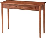 コンソールテーブル ドレッサーテーブル 机 花台 電話台 作業台 引き出し収納 ウッド 天然木 木製 北欧 レトロ ノルディック インテリア シンプル