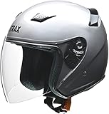 リード工業(LEAD) バイクヘルメット ジェット STRAX SJ-8 SV-LL シルバー LL (頭囲 61cm~62cm未満)
