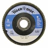 Weiler 50713 Tigerディスク5インチ40グリット7 / 8arb