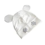 MIOIM 帽子 キッズ ニットキャップ 男の子 女の子 綿 耳 ベビー 日よけ帽子 アウトドア 紫外線対策