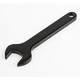 uxcell ER11A　クランプナット　単一オープンエンド　レンチ　コレットチャックレンチ　115mm　ブラック